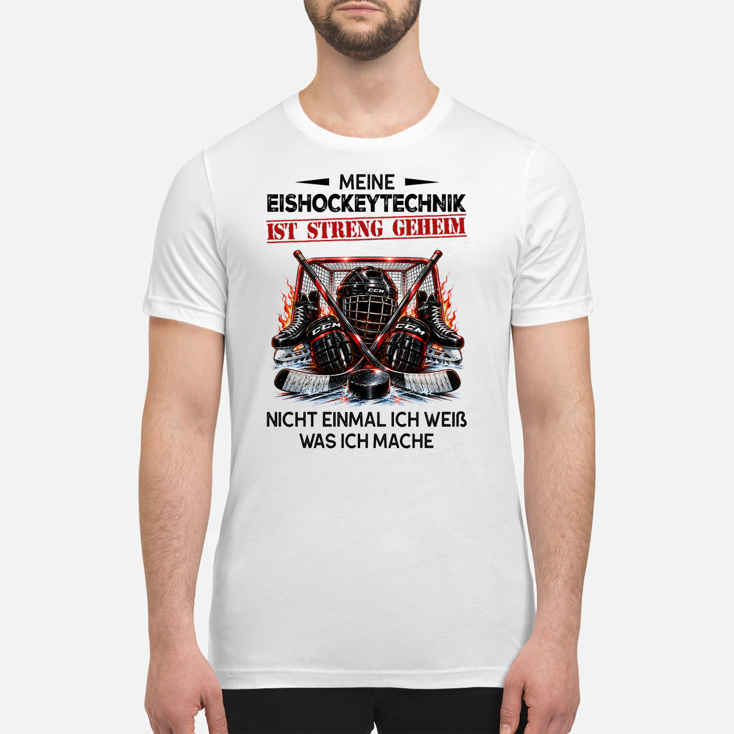 Meine Eishockeytechnik Ist Streng Geheim