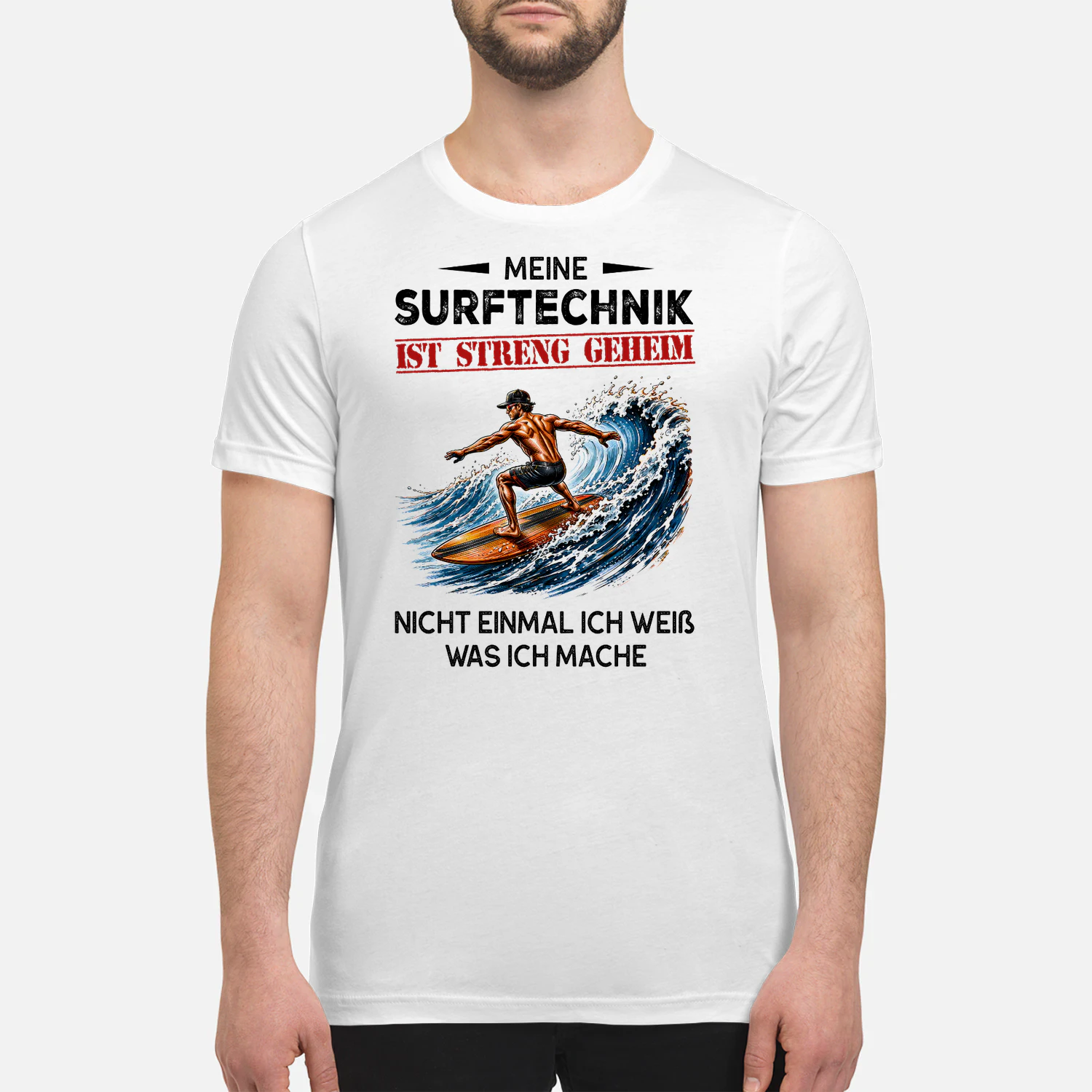 Meine Surftechnik Ist Streng Geheim