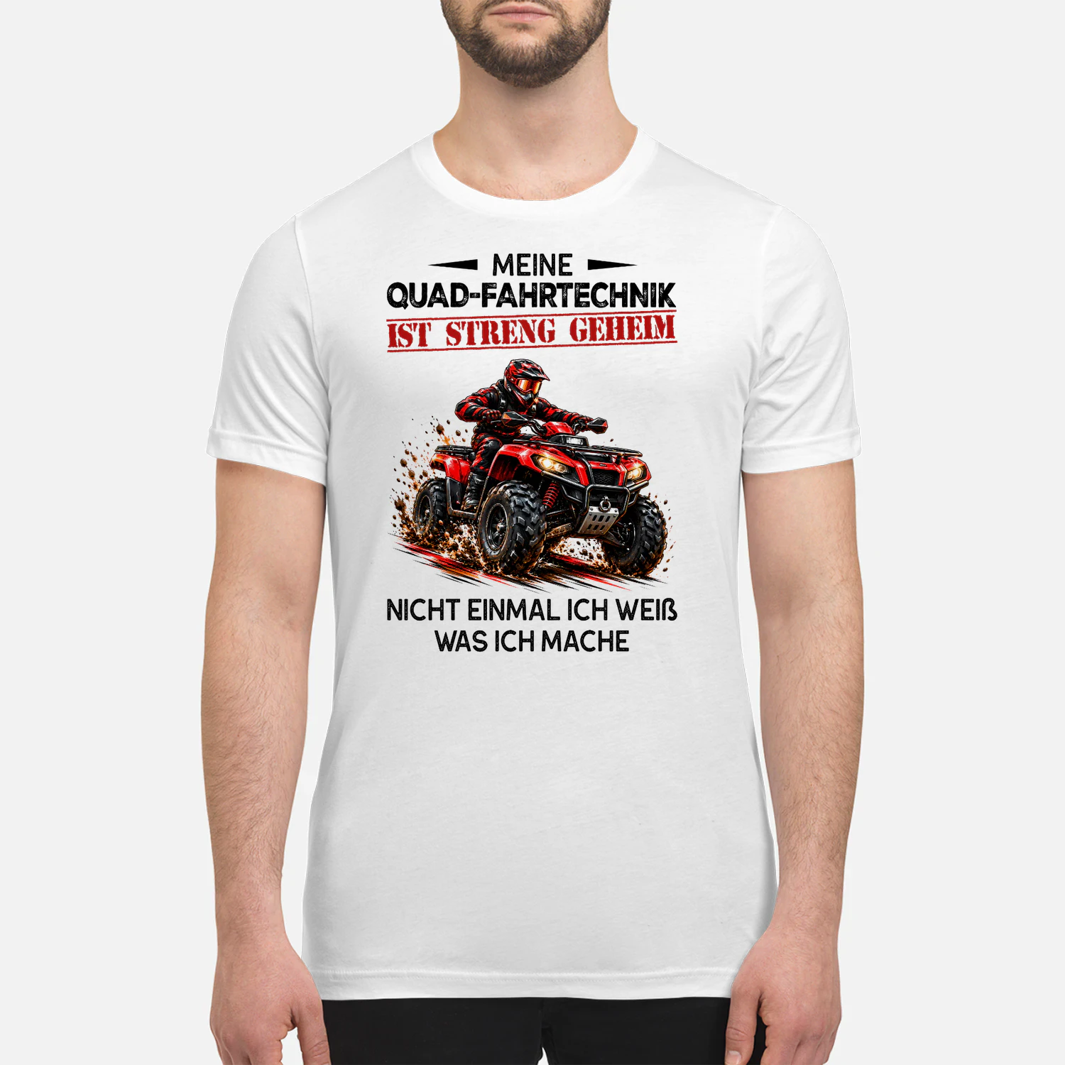 Meine Quad-fahrtechnik Ist Streng Geheim