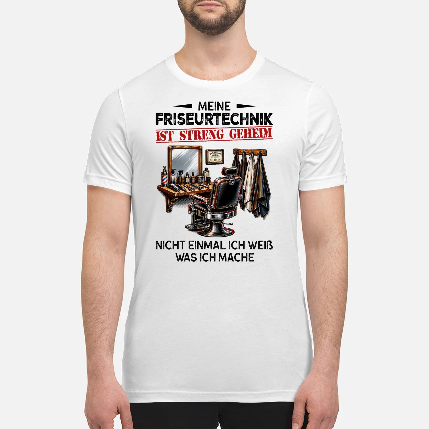 Meine Friseurtechnik Ist Streng Geheim