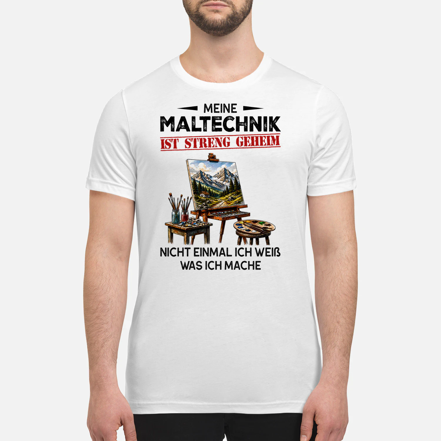 Meine Maltechnik Ist Streng Geheim