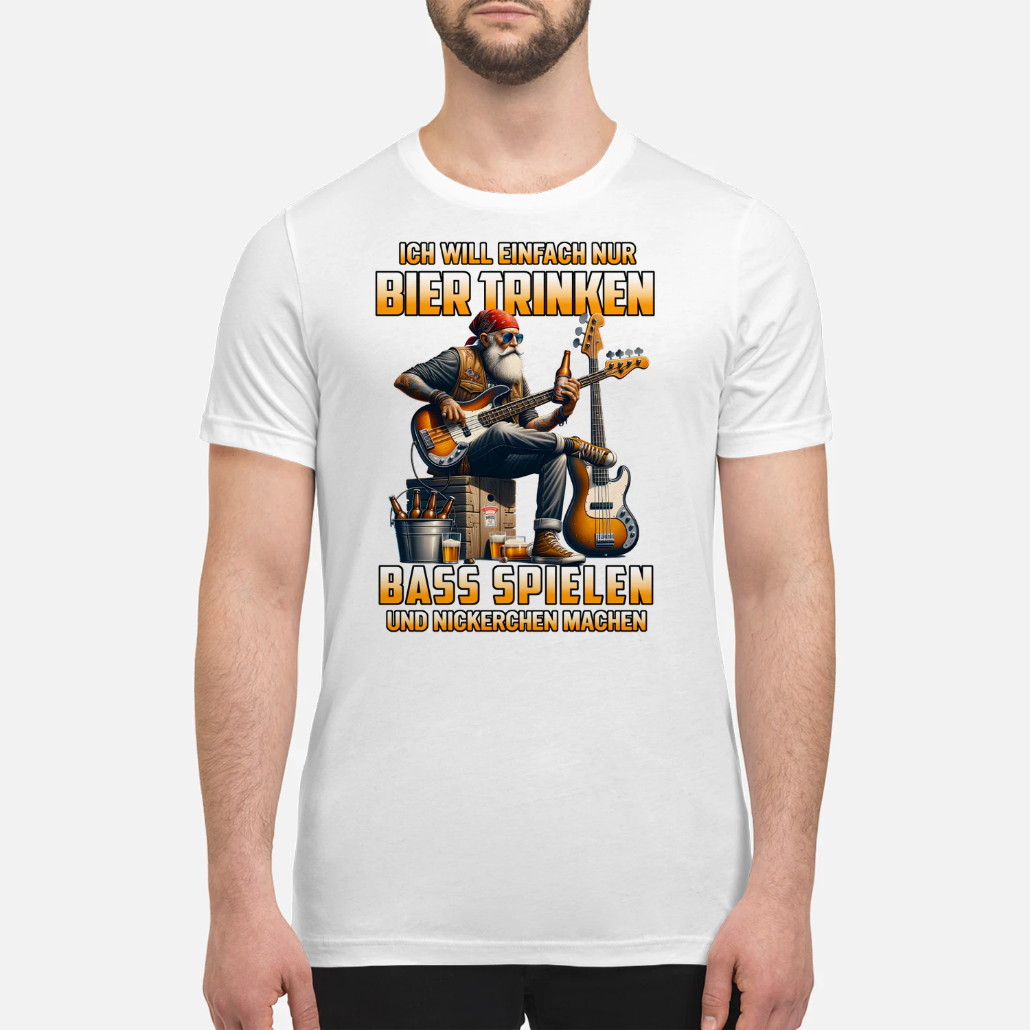 ICH WILL EINFACH NUR BIER TRINKEN BASS SPIELEN
