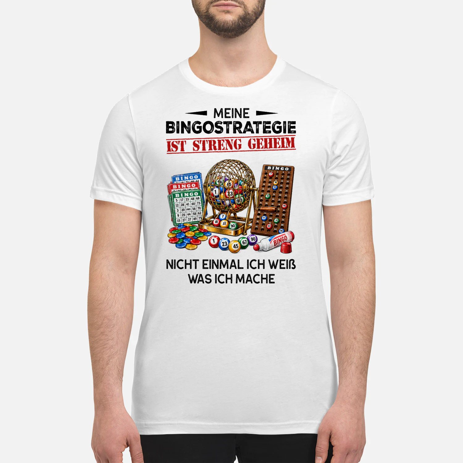 Meine Bingostrategie Ist Streng Geheim