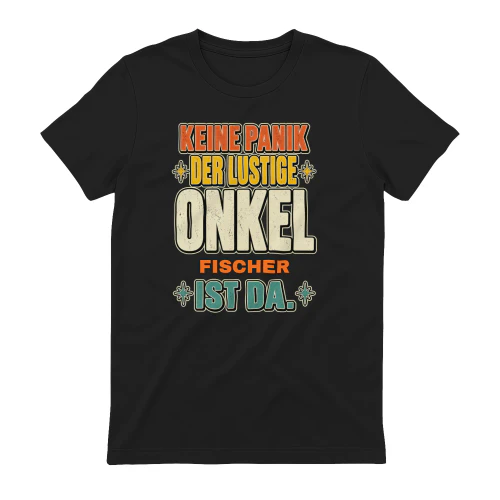 Der lustige Onkel ist da – Personalisiertes Geschenk mit Namen