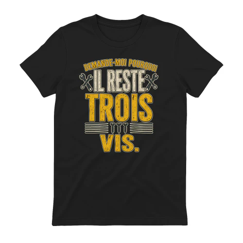 Bricolage presque parfait – Il reste trois vis