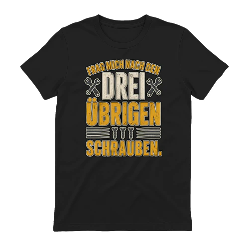 Heimwerker-Humor – Drei Schrauben übrig
