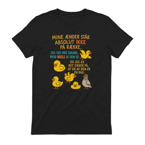 Andehumor – Mine ænder står ikke på række