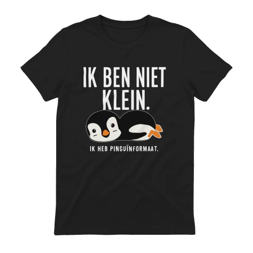 Pinguïnhumor – Ik ben niet klein, ik ben pinguïnformaat