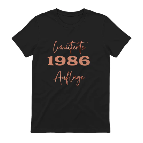 Geburtstagsgeschenk – Limitierte Auflage