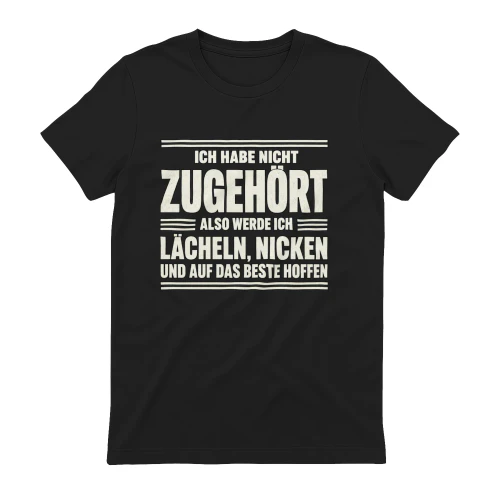 Sarkastischer Humor – Ich habe nicht zugehört