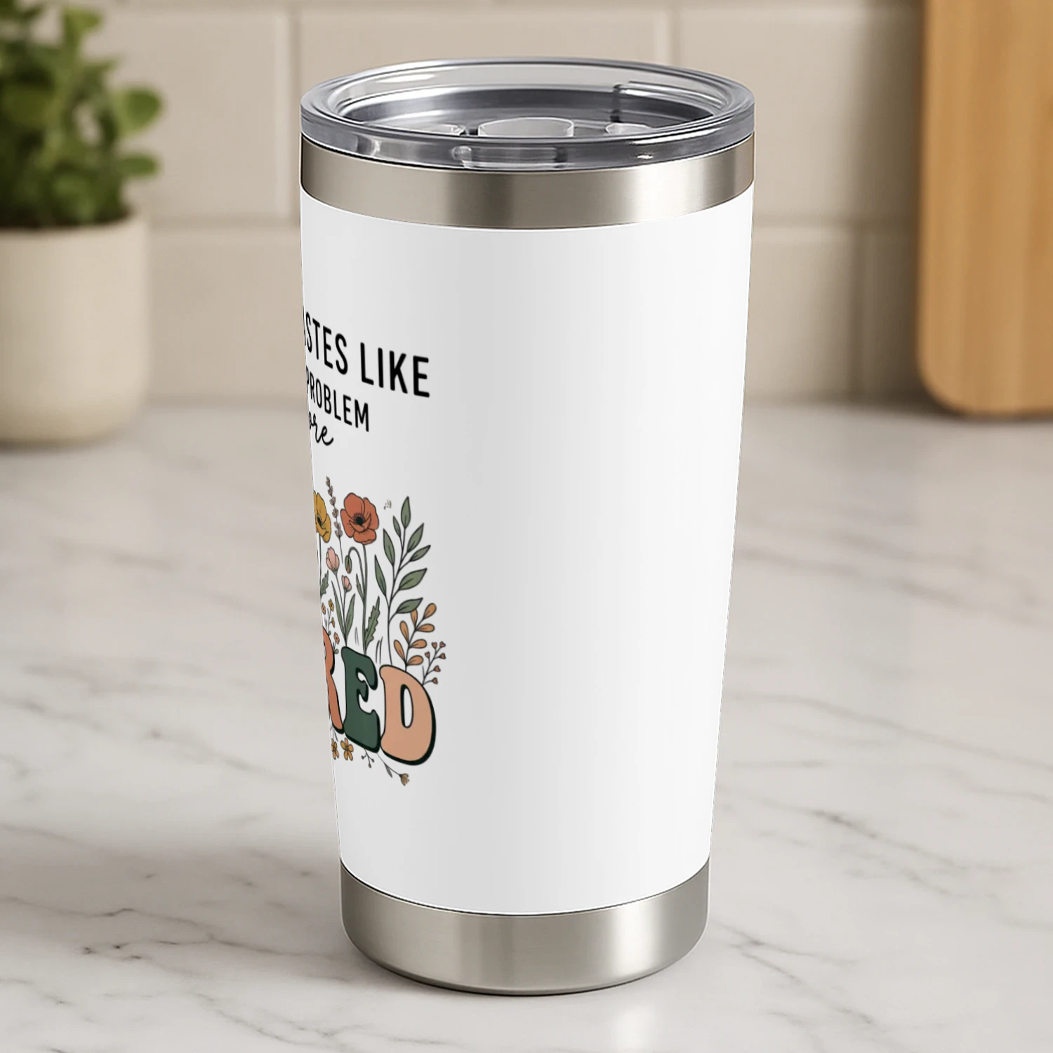Retirement Gift 2026 – “Not My Problem Anymore” 20 oz Insulated Tumbler for Women & Men 🎉 Shop Today