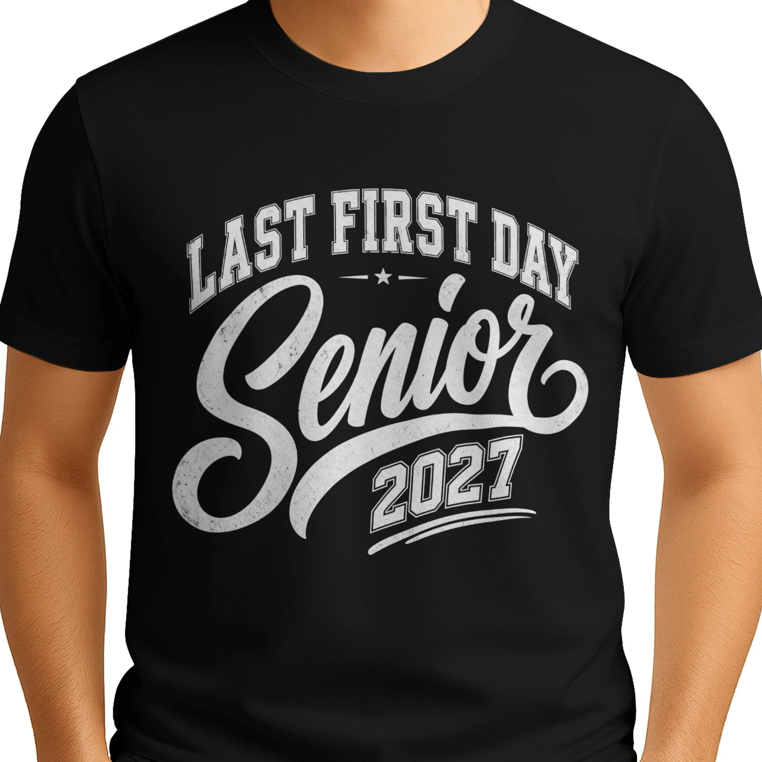 Last First Day Senior 2027 Classic Unisex T-shirt 🎓 Class of 2027 Back to School Senior Year Graduation Tee – Get Yours!