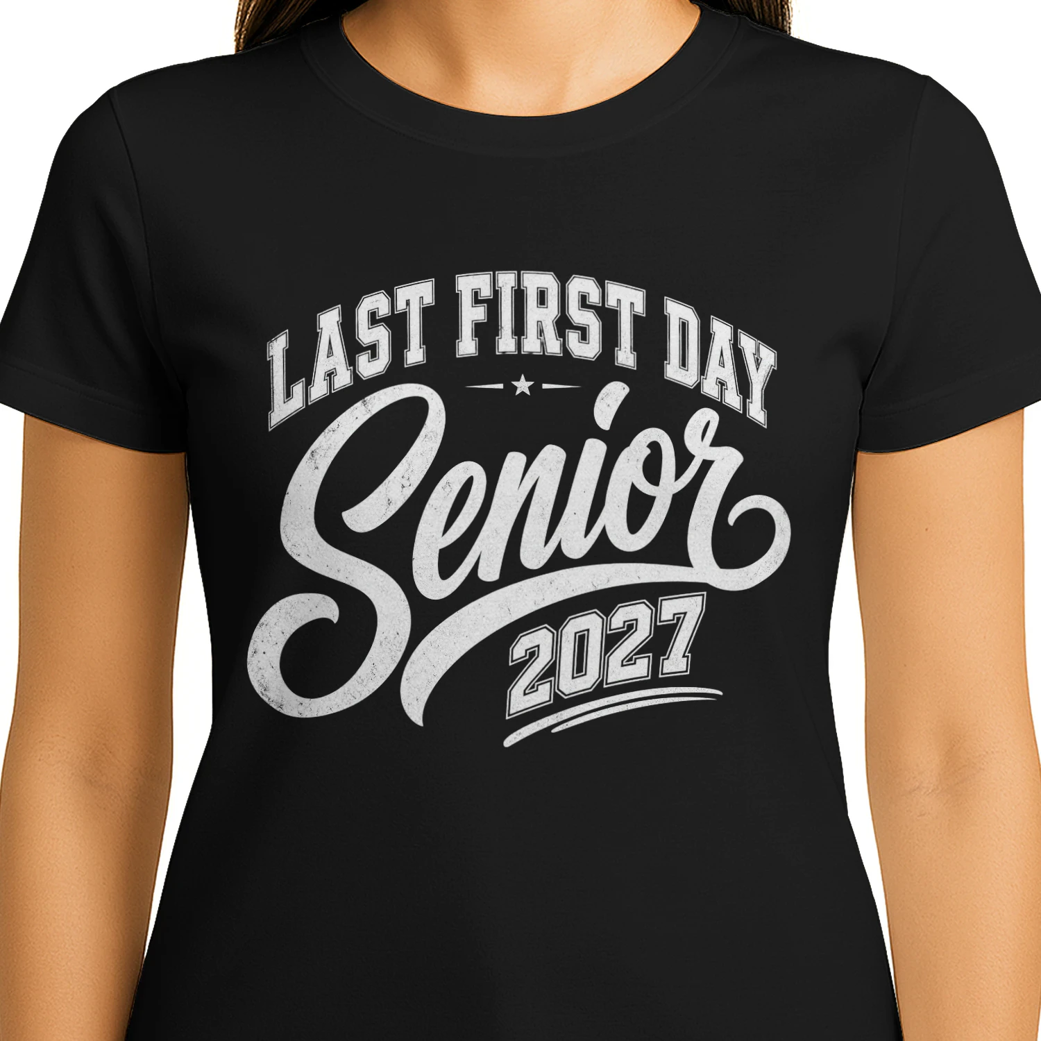 Last First Day Senior 2027 Classic Unisex T-shirt 🎓 Class of 2027 Back to School Senior Year Graduation Tee – Get Yours!