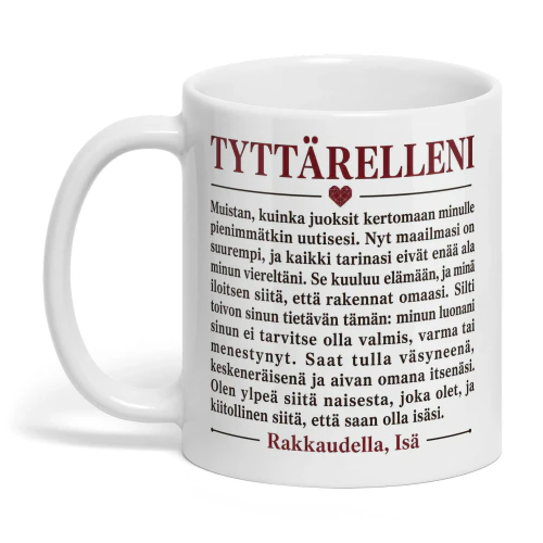 FI - Lahja tyttärelle - M012