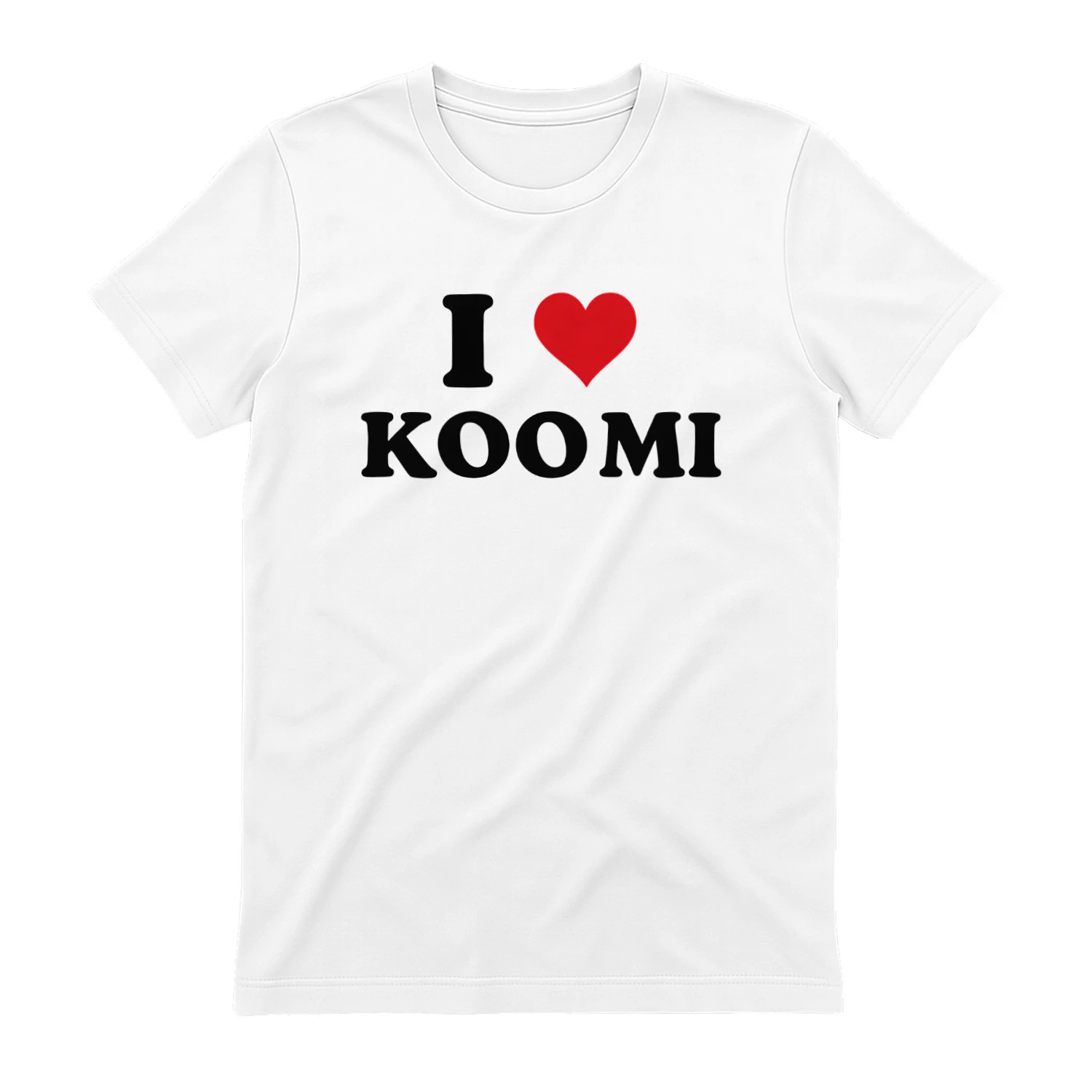 I HEART KOOMI" Natural Drinking Yogurt Fan T-Shirt – Funny Foodie Graphic Tee