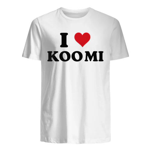 I HEART KOOMI" Natural Drinking Yogurt Fan T-Shirt – Funny Foodie Graphic Tee