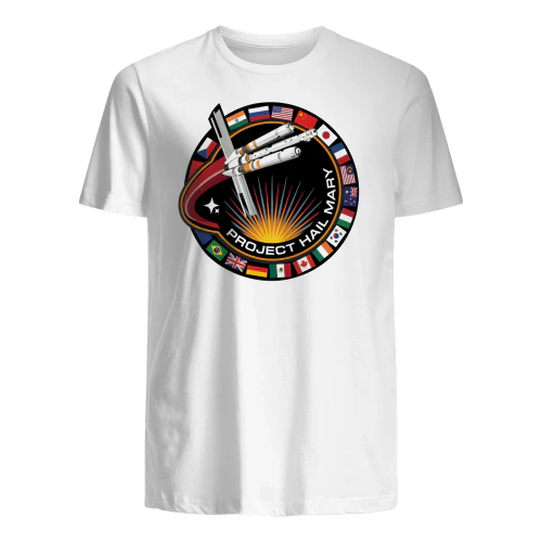 Project Hail Mary Space Mission Graphic T-Shirt