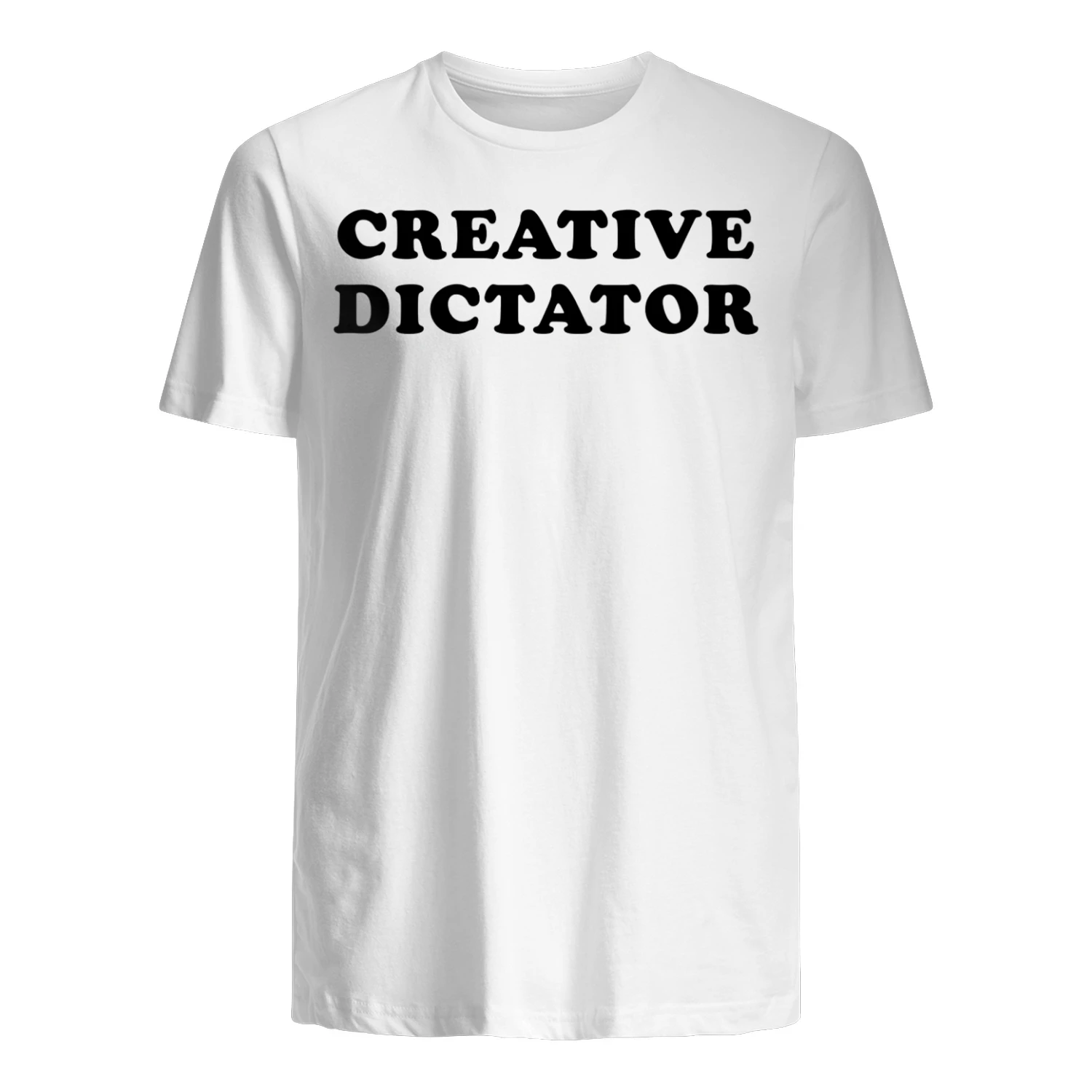 CREATIVE DICTATOR" Funny Art Director T-Shirt – Creative Director Boss Humor Graphic Tee