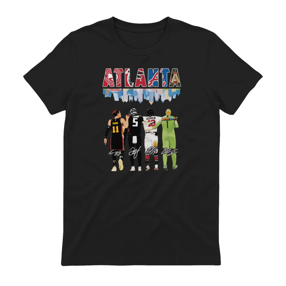 Atlanta Sports Unity Shirt | Hawks, Falcons, Braves, United T-Shirt