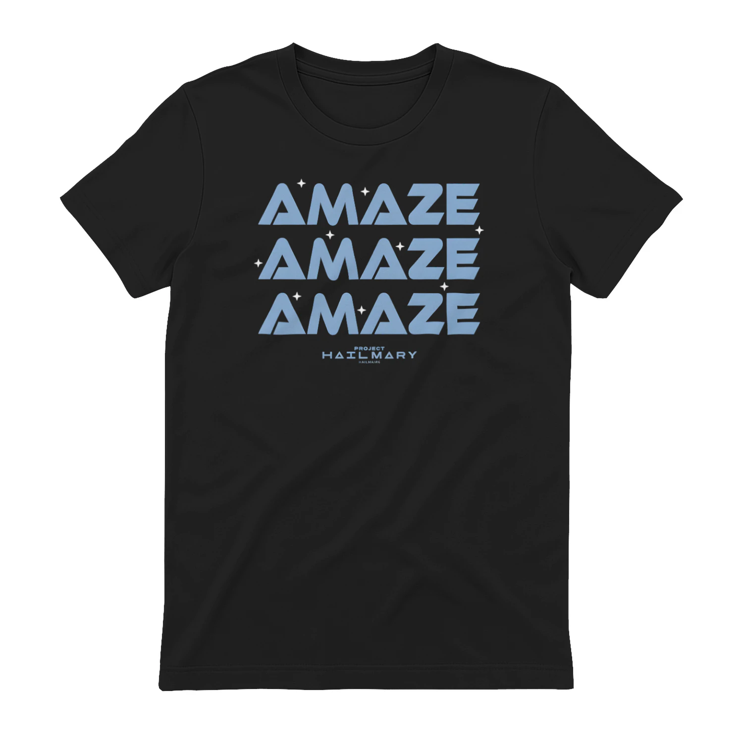 Project Hail Mary Amaze T-Shirt - Retro Halftone Science Fiction Movie Tee