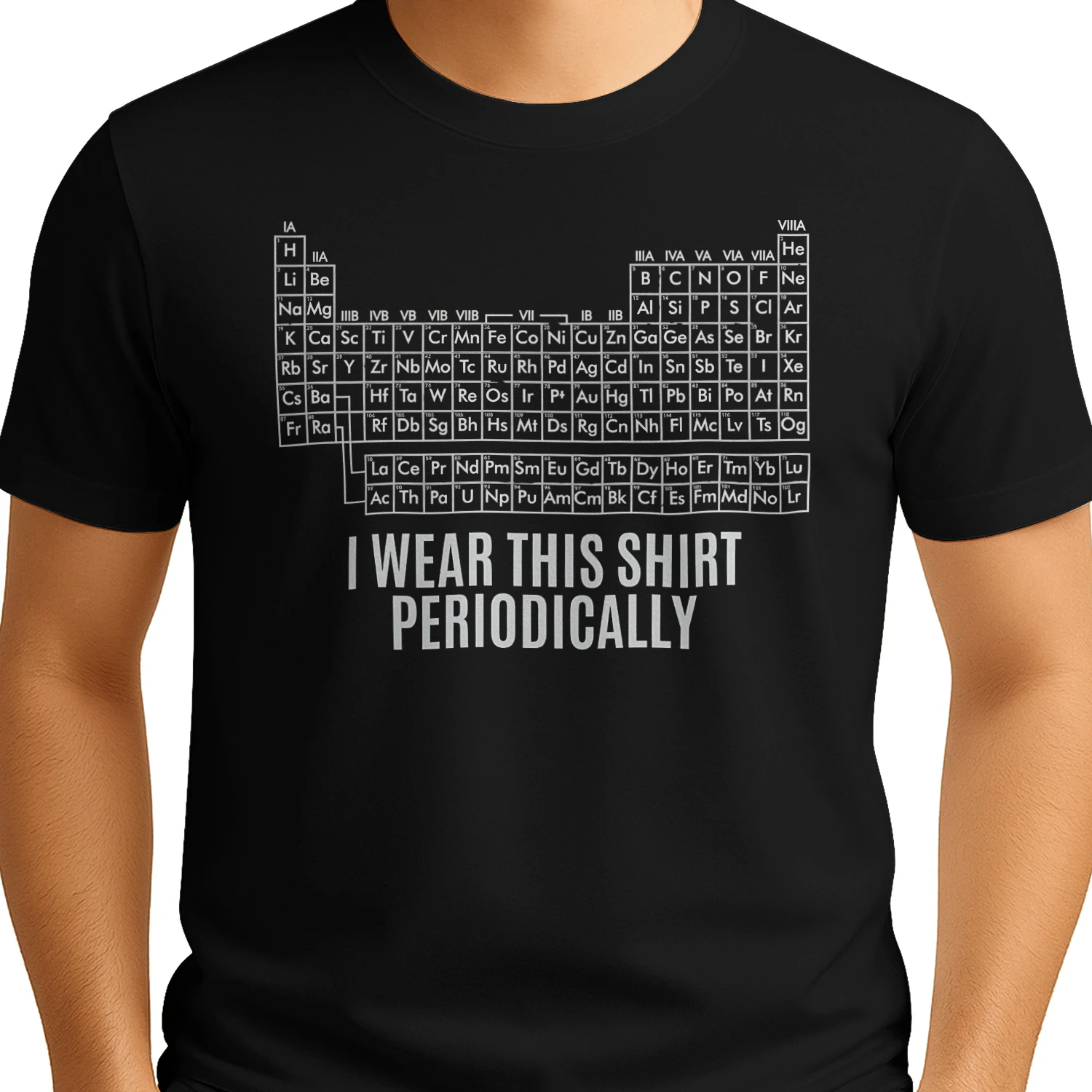 Project Hail Mary I Wear This Shirt Periodically T-Shirt - Ryan Gosling Periodic Table Sci-Fi Tee