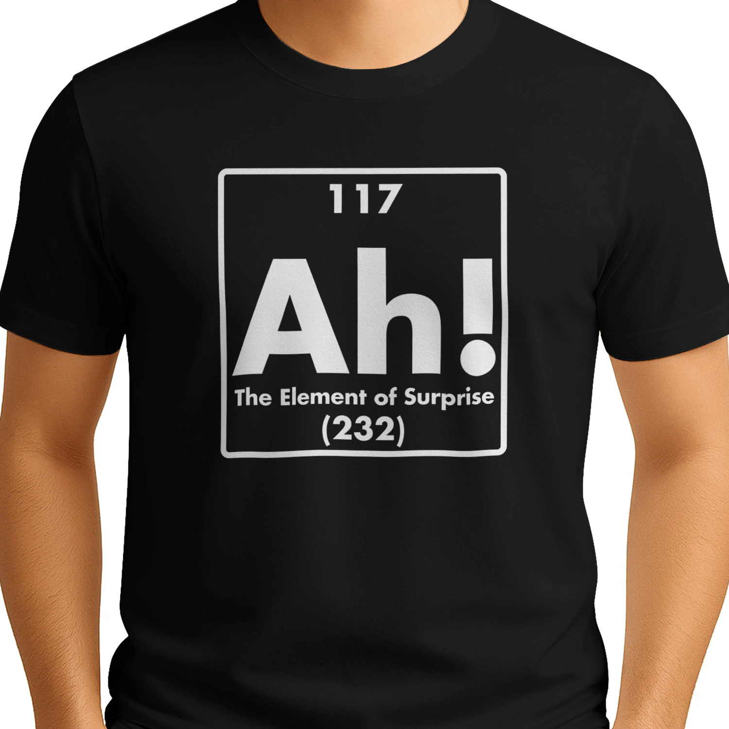 Project Hail Mary Ah! The Element of Surprise T-Shirt - Funny Periodic Table Sci-Fi Tee
