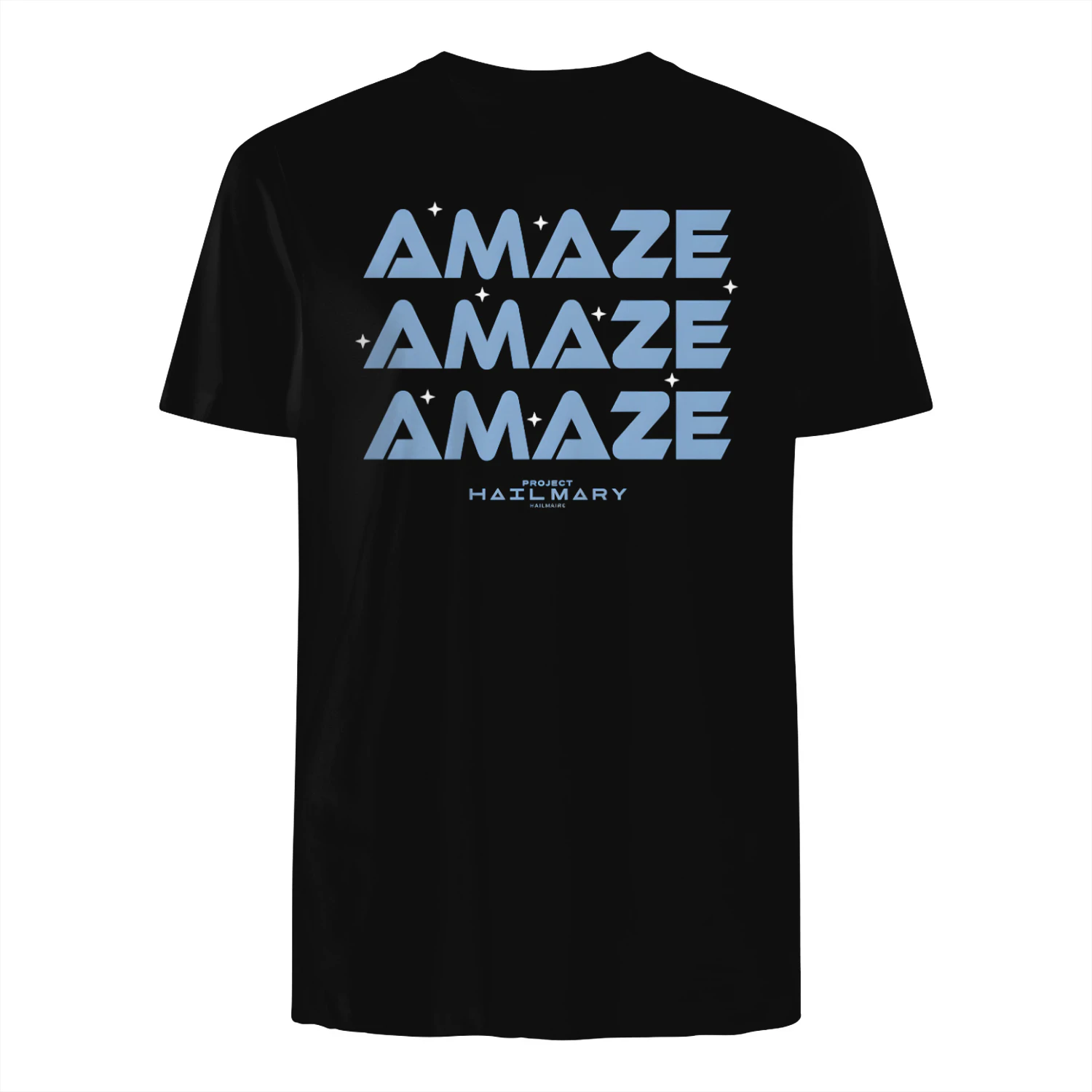 Project Hail Mary Amaze T-Shirt - Retro Halftone Science Fiction Movie Tee