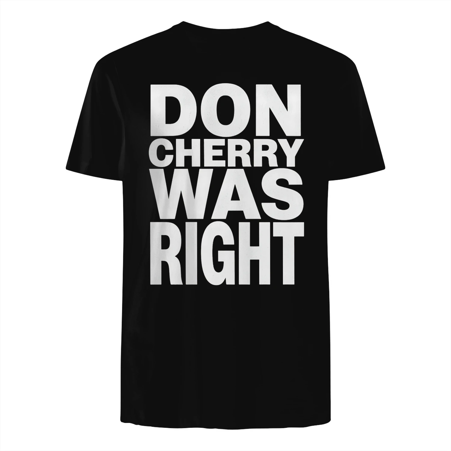 DON CHERRY WAS RIGHT" Canadian Hockey Legend T-Shirt – Vintage Sports Commentary Graphic Tee