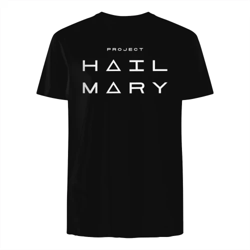 Project Hail Mary Logo T-Shirt - Official Style Hail Mary Triangle Sci-Fi Movie Tee
