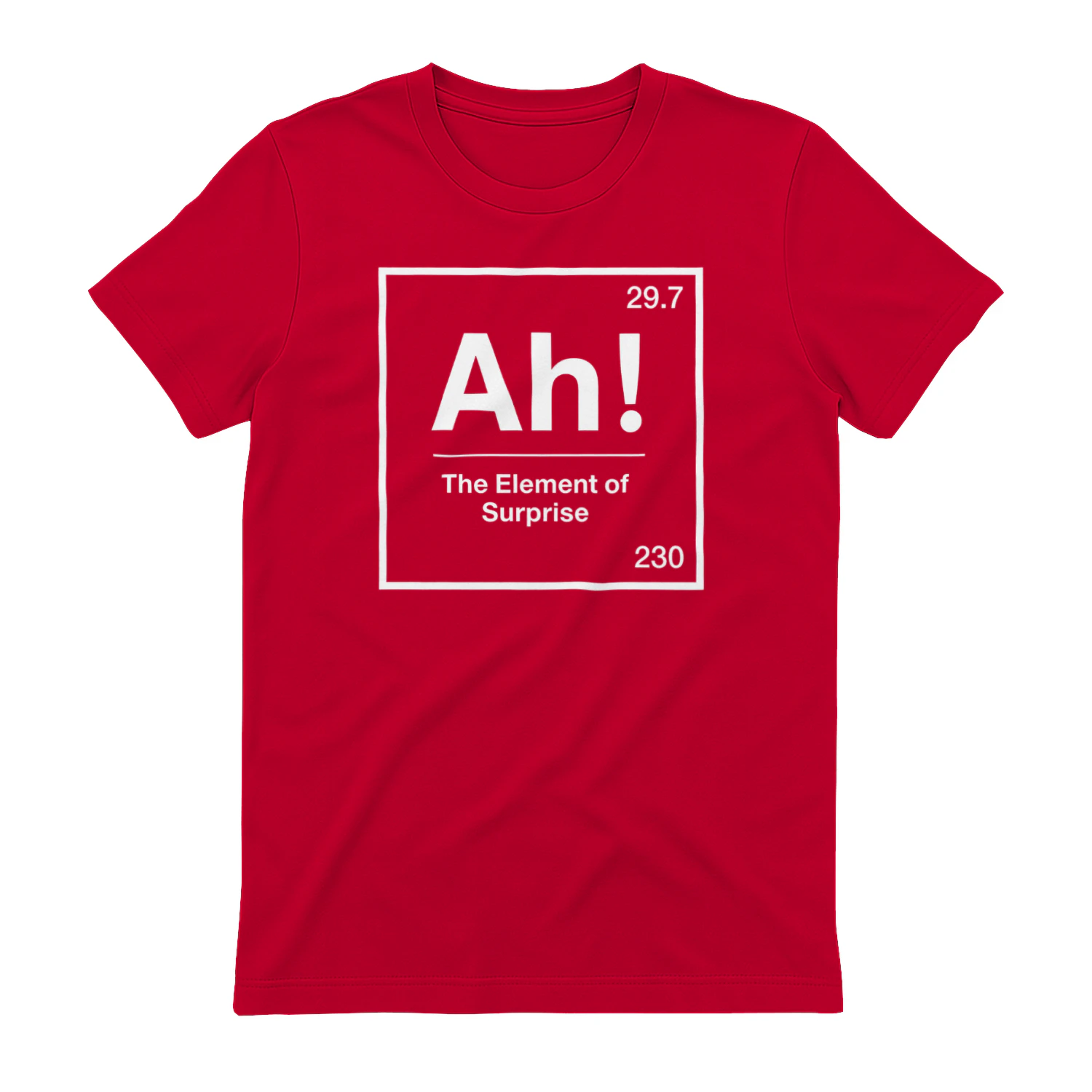 Project Hail Mary AH! The Element of Surprise T-Shirt - Funny Periodic Table Sci-Fi Tee