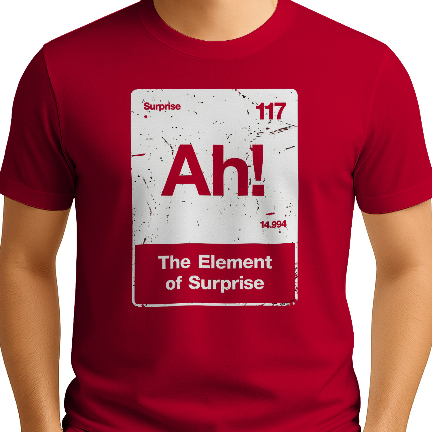 Project Hail Mary Ah! The Element of Surprise T-Shirt - Funny Periodic Table Sci-Fi Tee