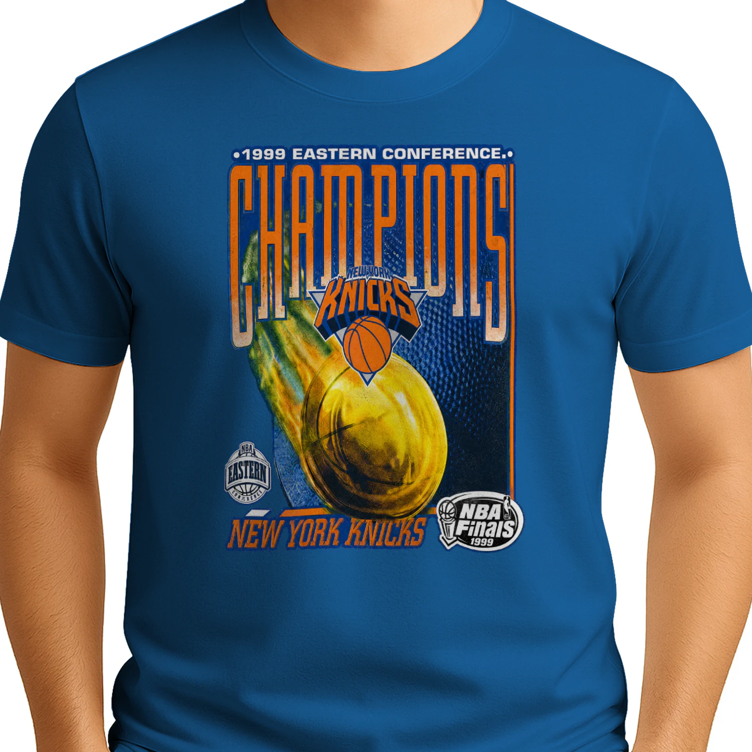 Timothee Chalamet New York Knicks 1999 Champions NBA Unisex T-Shirt