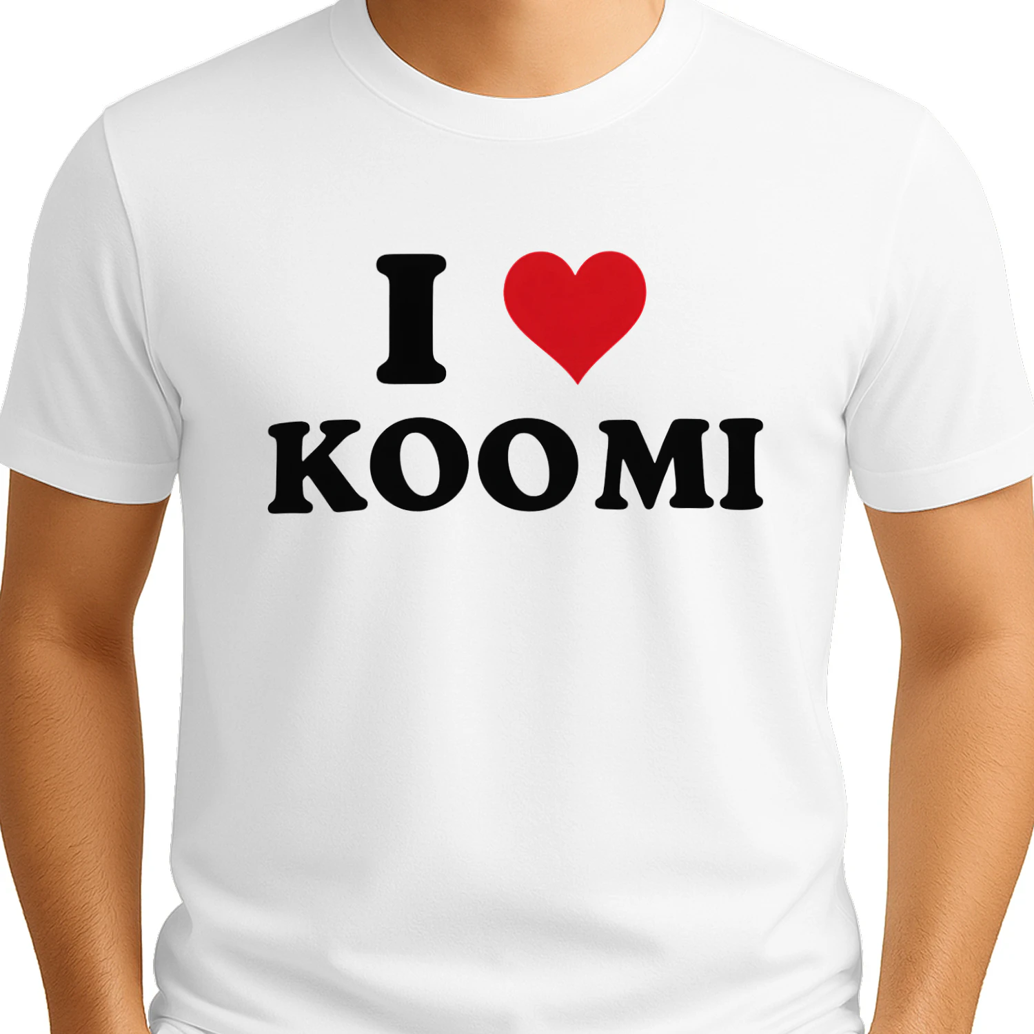 I HEART KOOMI" Natural Drinking Yogurt Fan T-Shirt – Funny Foodie Graphic Tee