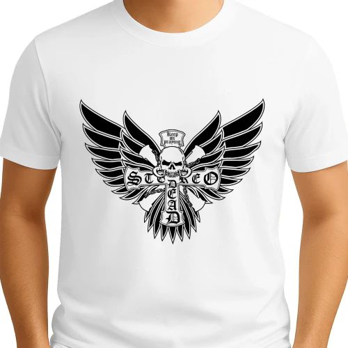 Live Fast Die Young Skull form