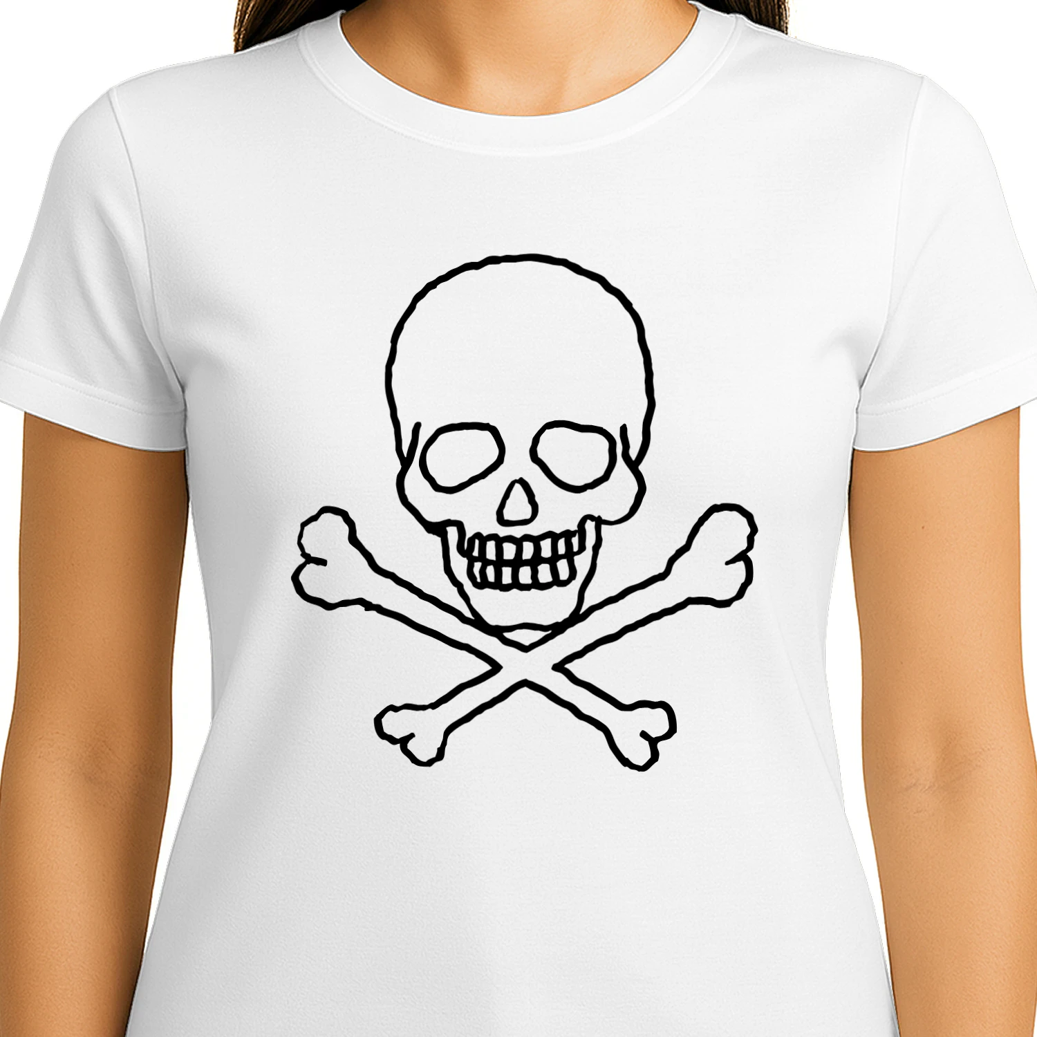 Live Fast Die Young Skull Wings Graphic