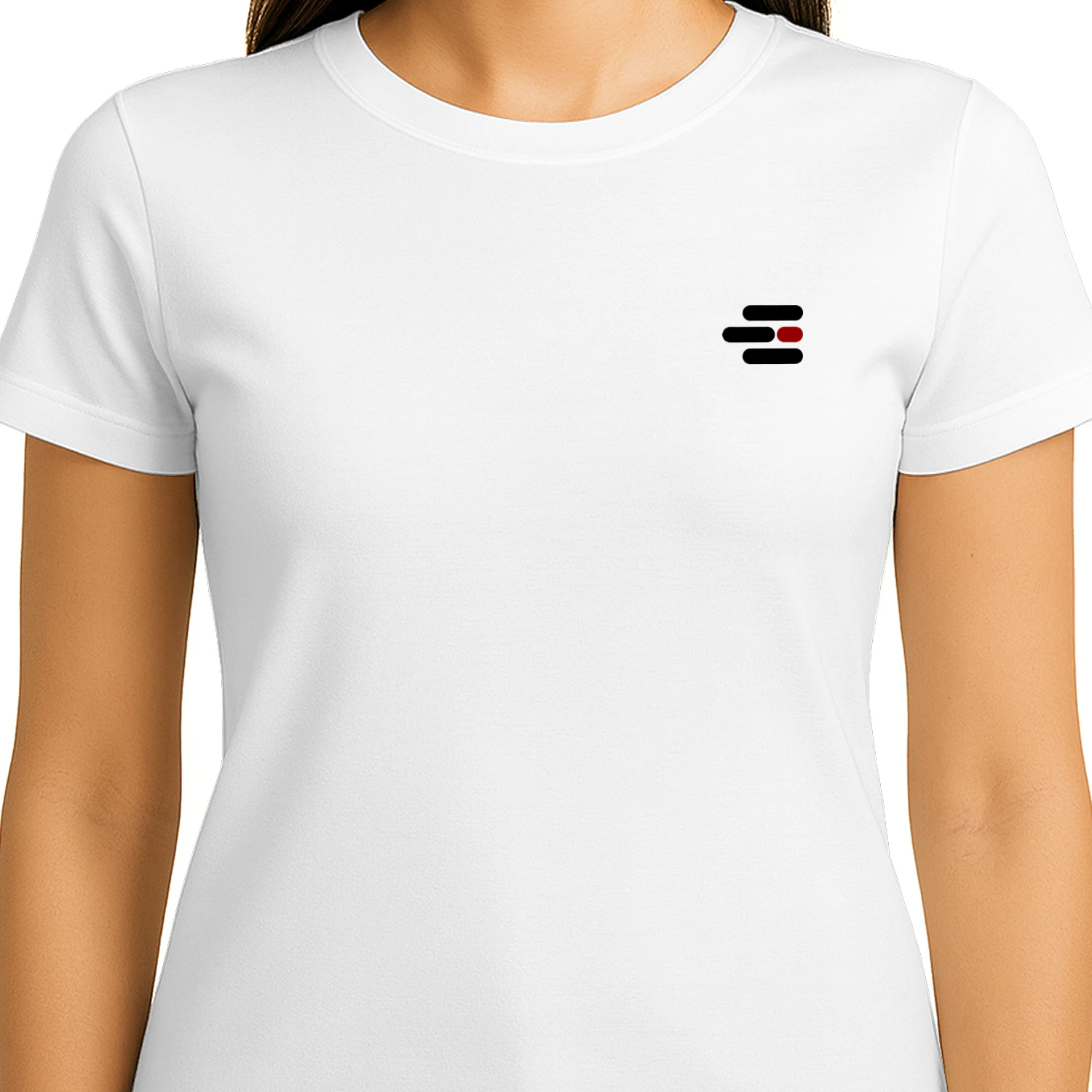 Minimalist Red & Black Signature Graphic