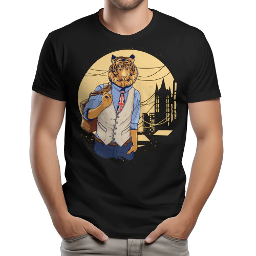 British Gentleman Tiger T-Shir