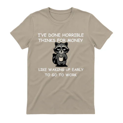 Anti-Morning Funny Graphic Tee
