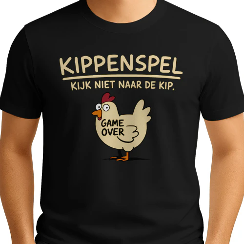 kippenspel kijk niet naar de kip