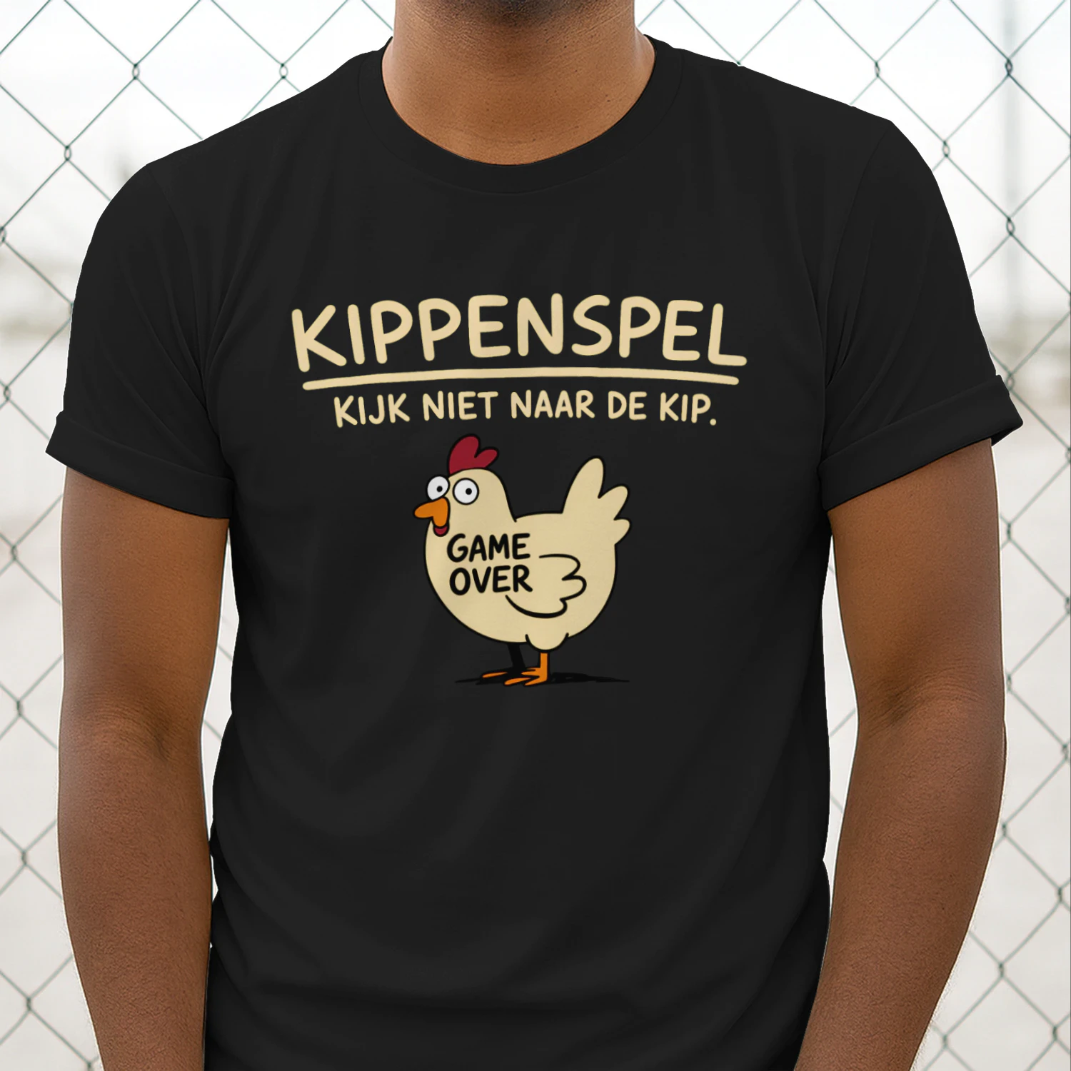 kippenspel kijk niet naar de kip