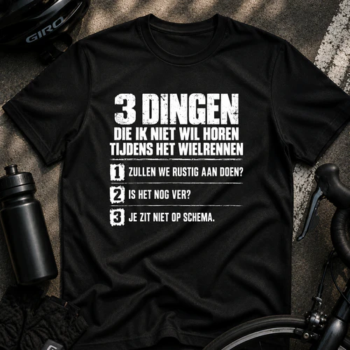 3 DINGEN DIE IK NIET WIL HOREN