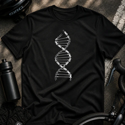 Wielren-DNA – Fietsketting DNA Helix