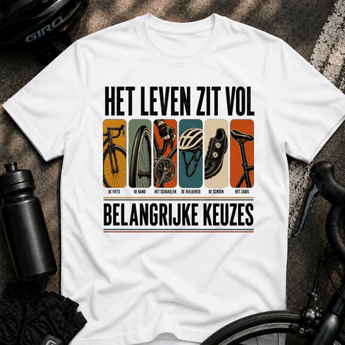 HET LEVEN ZIT VOL BELANGRIJKE KEUZES 
