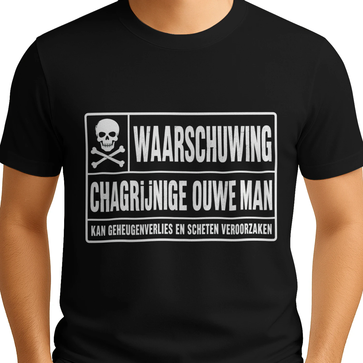 WAARSCHUWING  CHAGRIJNIGE OUWE MAN  KAN GEHEUGENVERLIES EN SCHETEN VEROORZAKEN-20% KORTING — NOG 3 DAGEN!