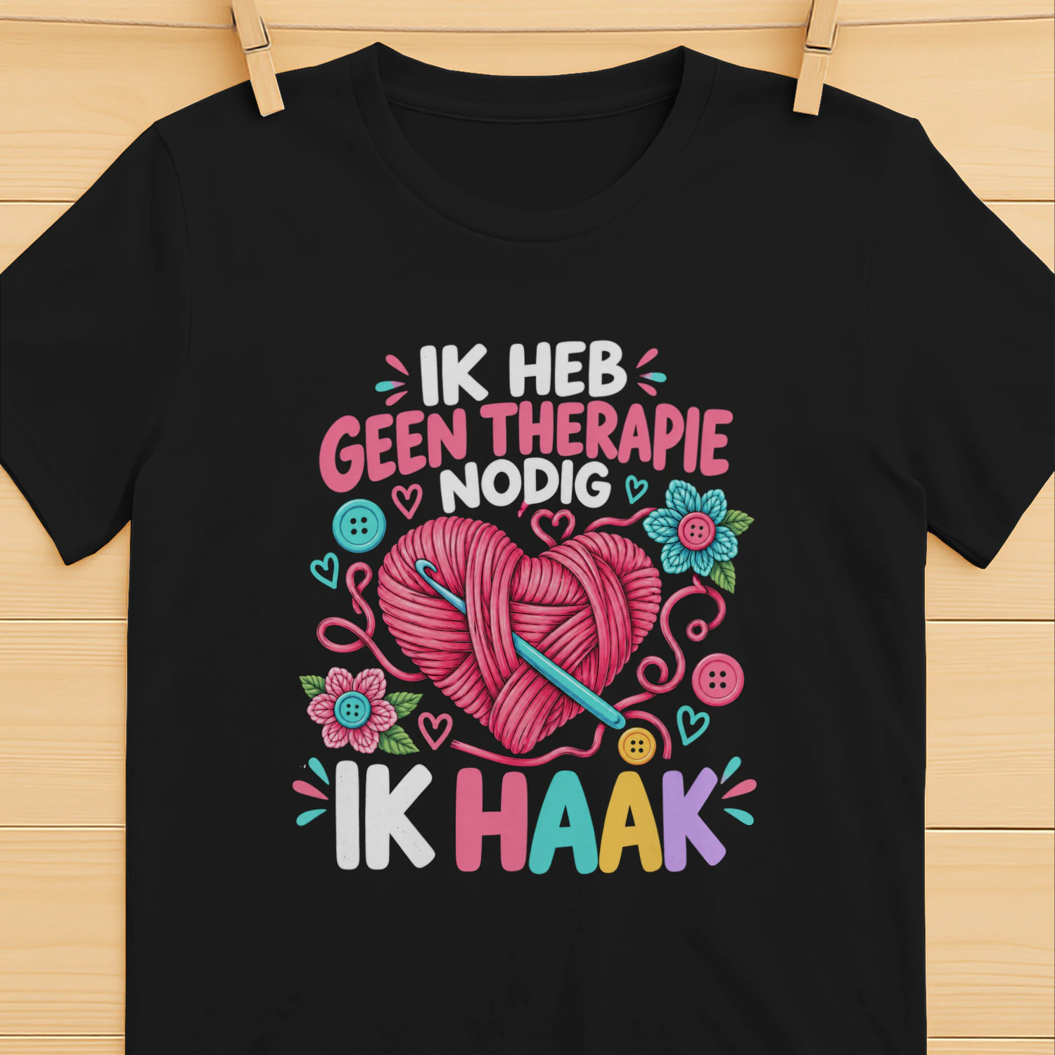 IK HEB GEEN THERAPIE NODIG IK HAAK