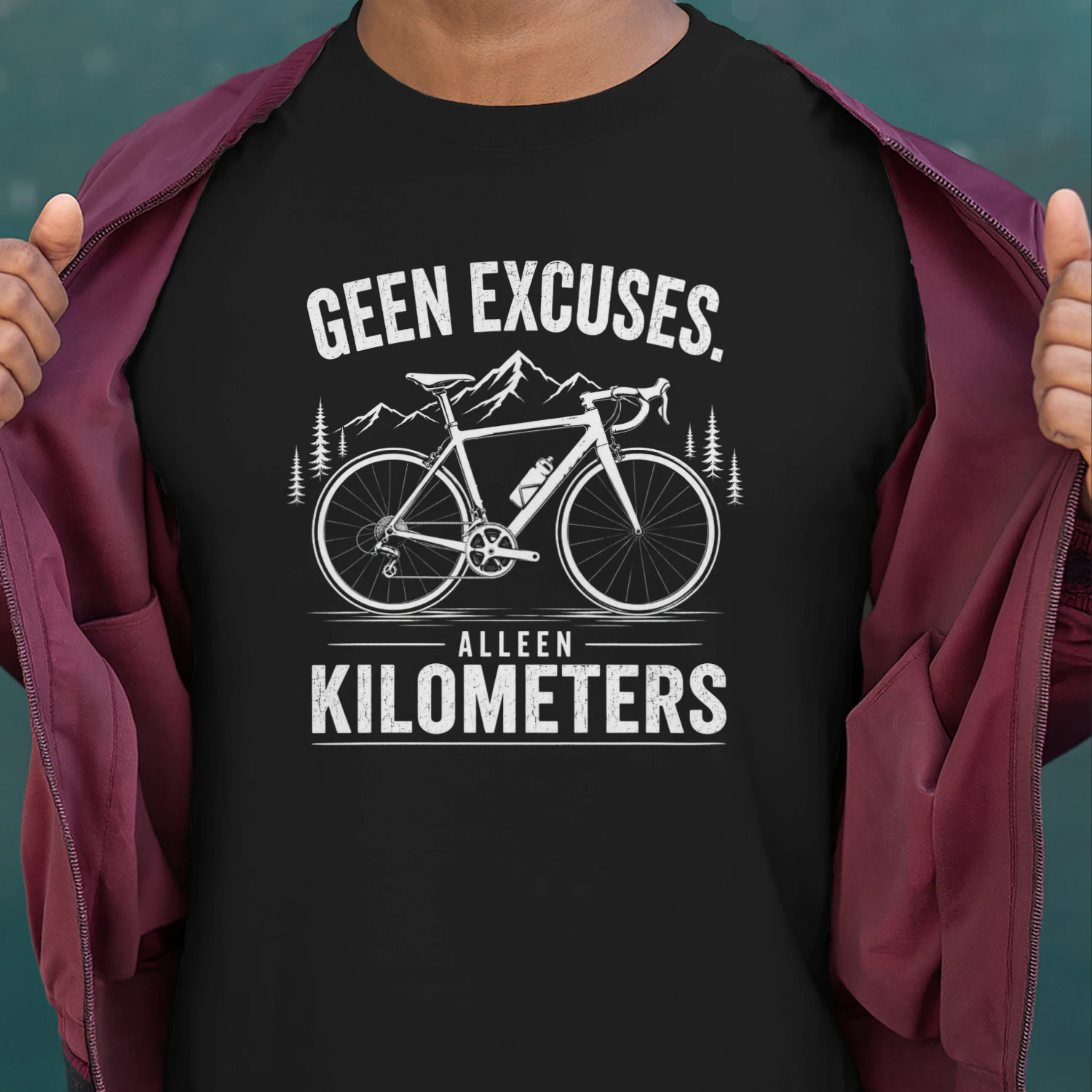 Geen excuses. Alleen kilometers