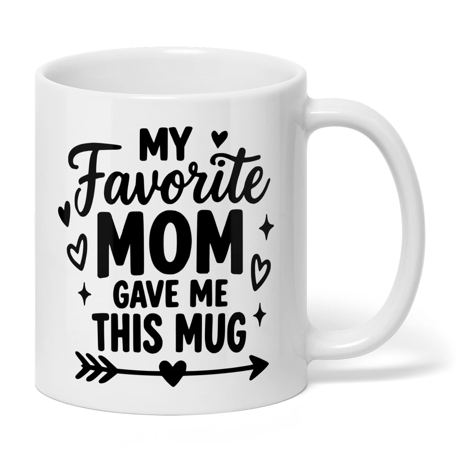 Cute Mom Coffee Mug – My Favorite Mom Gave Me This Mug