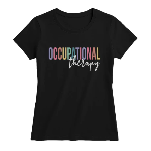 Occupational Therapy Shirt – Retro Pastel OT Therapist Gift T-Shirt