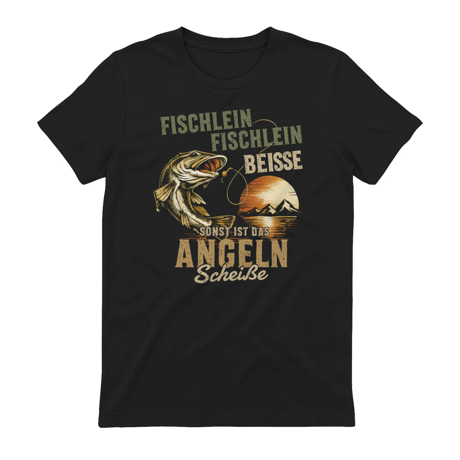 Fischlein, Fischlein, beiße, sonst ist das Angeln scheiße