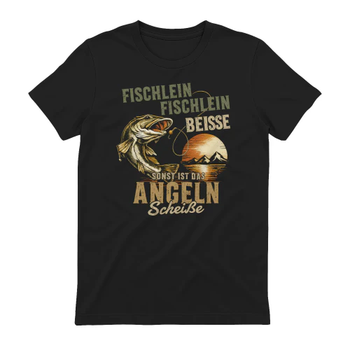 Fischlein, Fischlein, beiße, sonst ist das Angeln scheiße